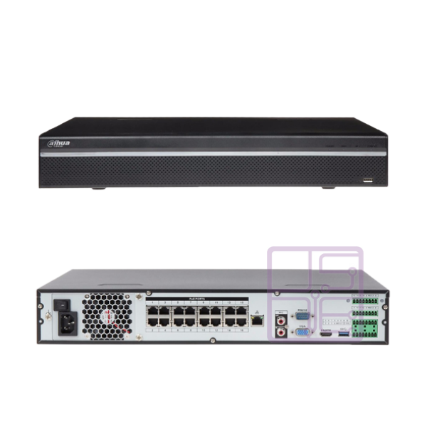 Dahua 16 Channel 1.5U 4HDDs 16PoE 4K & H.265 Pro Network Video Recorder