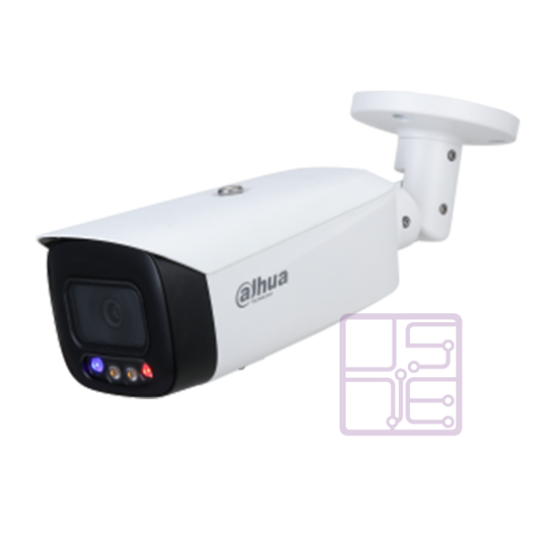 Dahua DH-IPC-HFW3249T1-AS-PV 2MP Full-color Active Deterrence Fixed-focal Bullet WizSense Network Camera